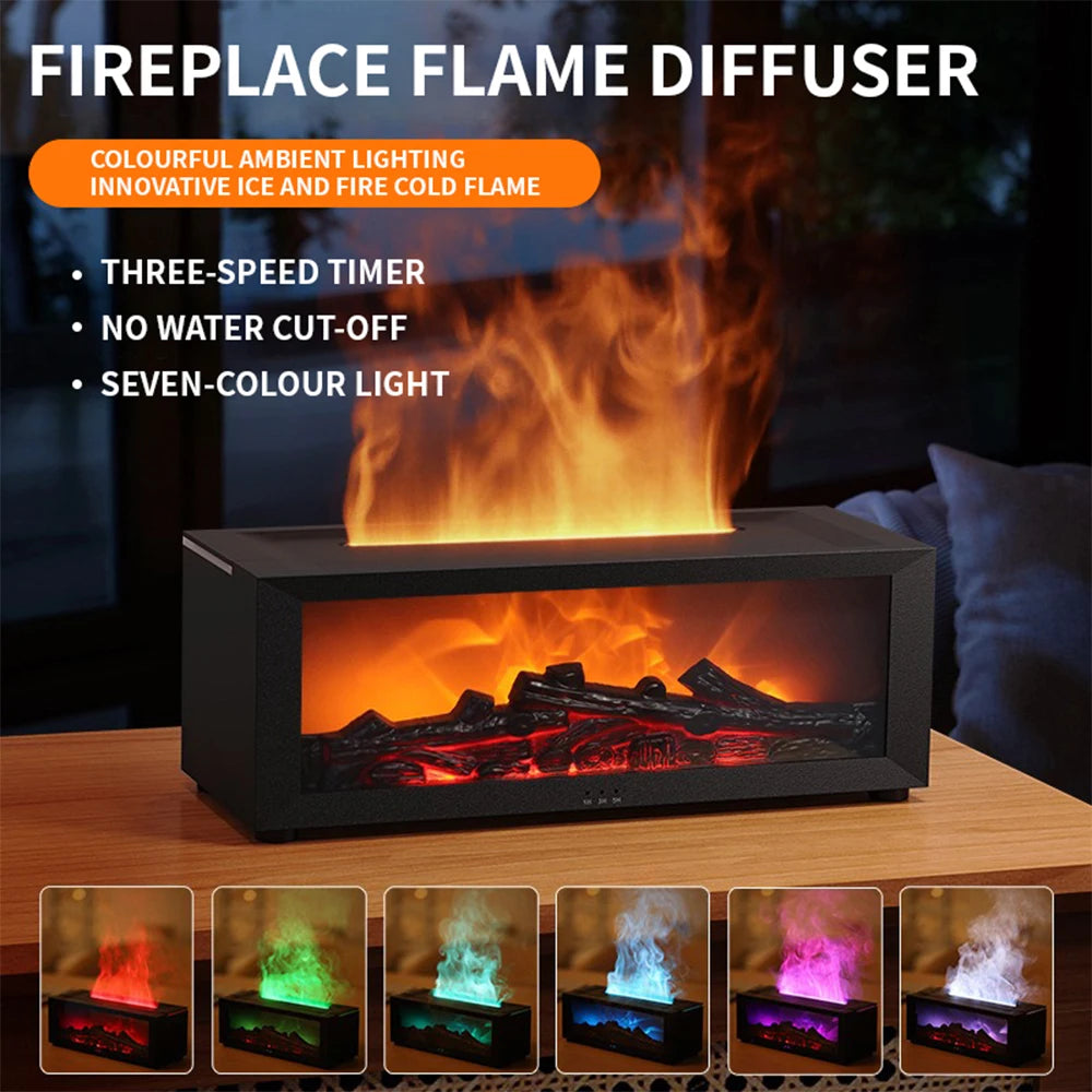 FIREPLACE FLAM DIFFUSER